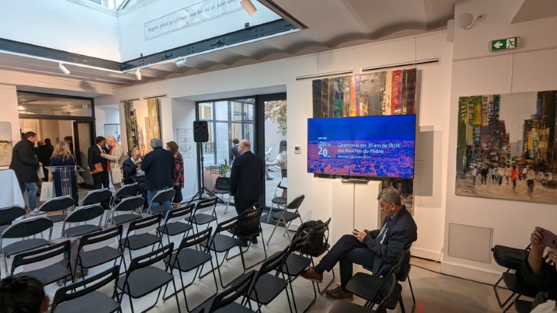 Captation inauguration espace Jouenne à Marseille